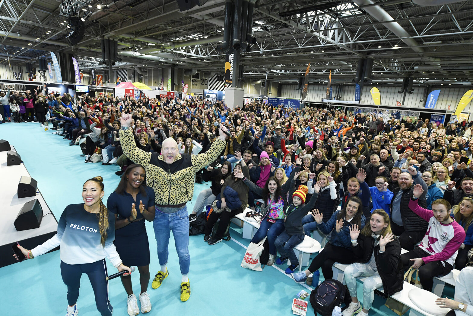 Dina Asher-Smith at the National Running Show 2023